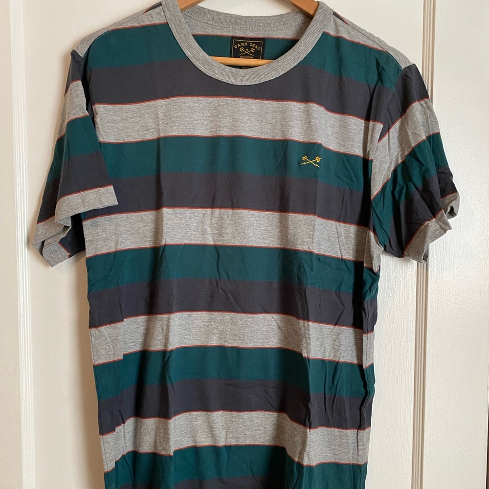 Dark Seas Striped Short Sleece